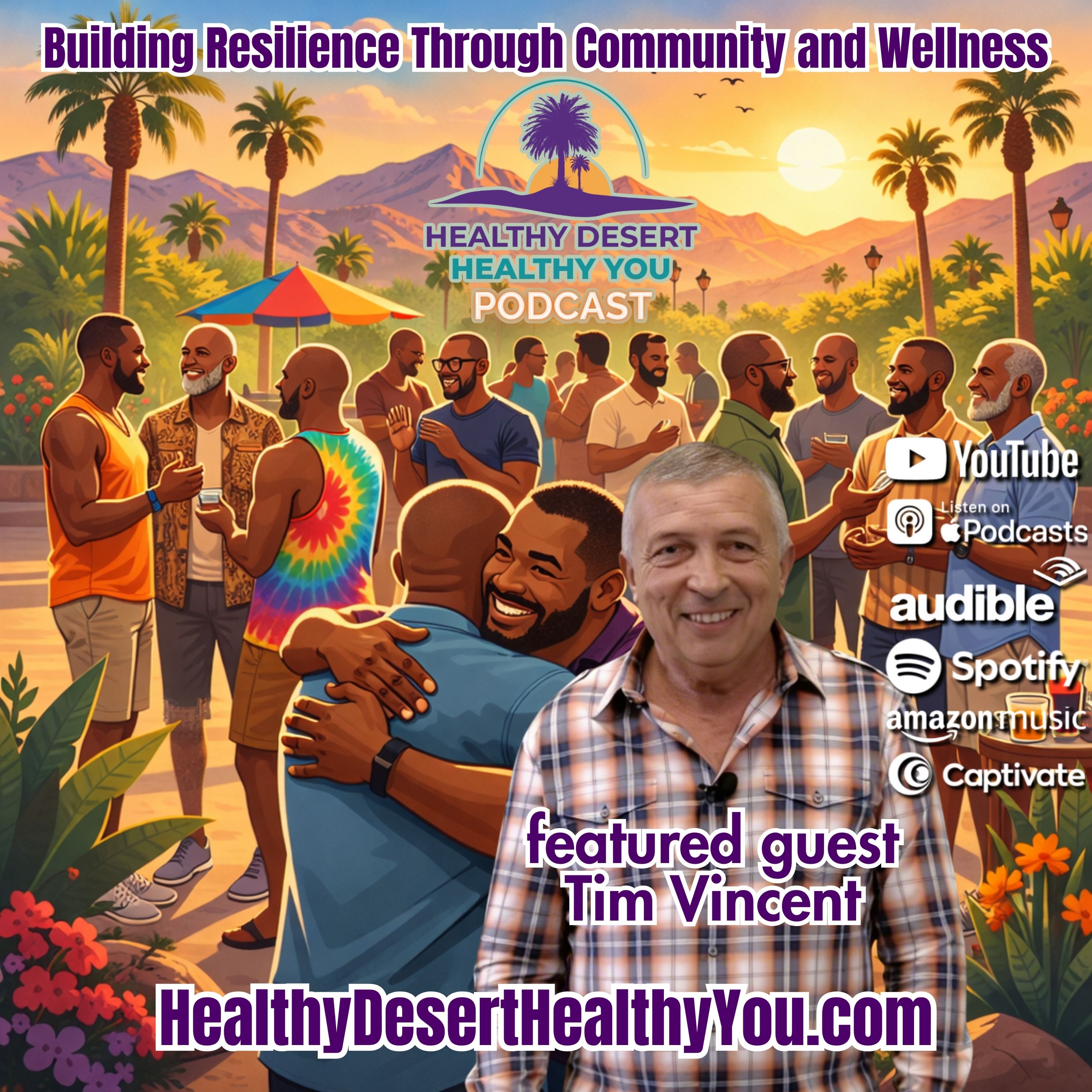 Tim Vincent, Brothers of the Desert | Building Resilience Through Community and Wellness episode artwork