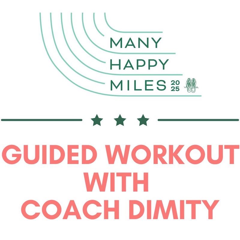 Artwork for podcast Many Happy Miles: Monthly Guided Workout