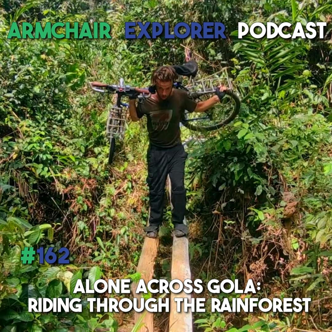 Alone Across Gola: Riding through the Rainforest with Adventurer Jude Kriwald