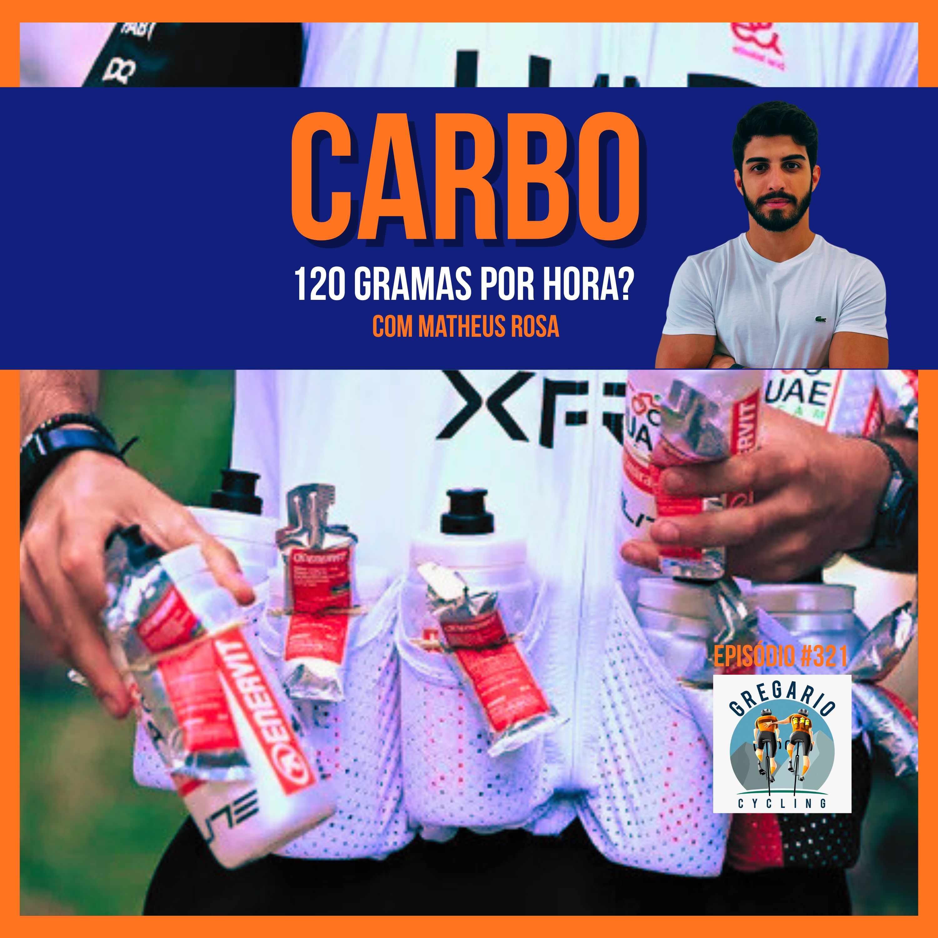 Episódio 321 - Carbo: 120 gramas por hora? Com Matheus Rosa episode artwork