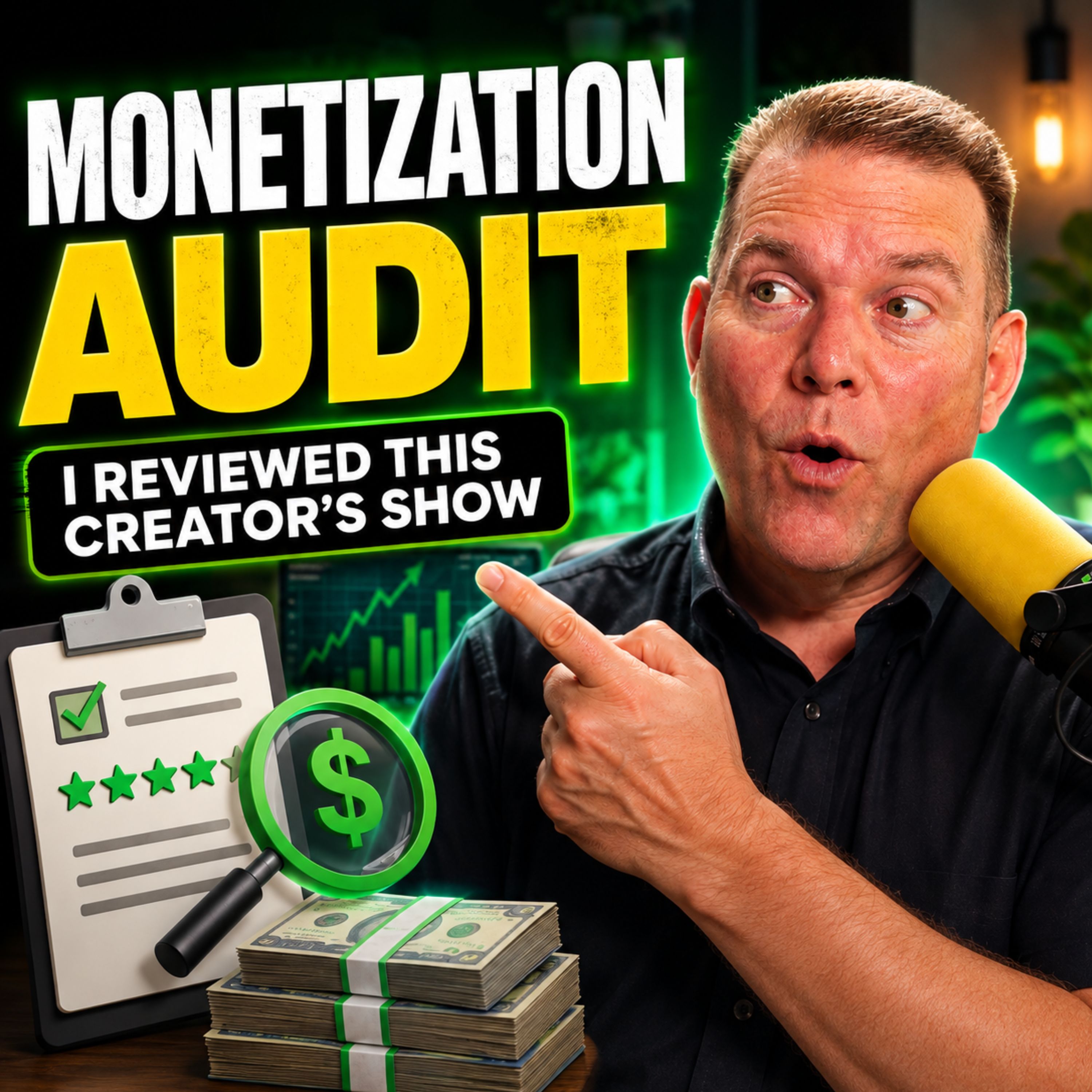 The Monetization Audit: I Reviewed This Creator's Show