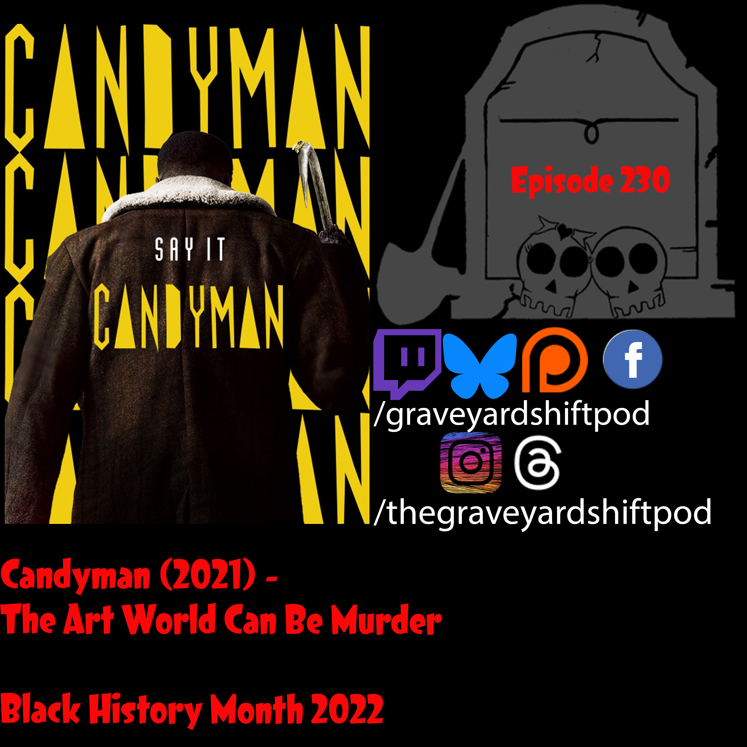 Candyman (2021) - The Art World Can Be Murder - Black History Month 2022