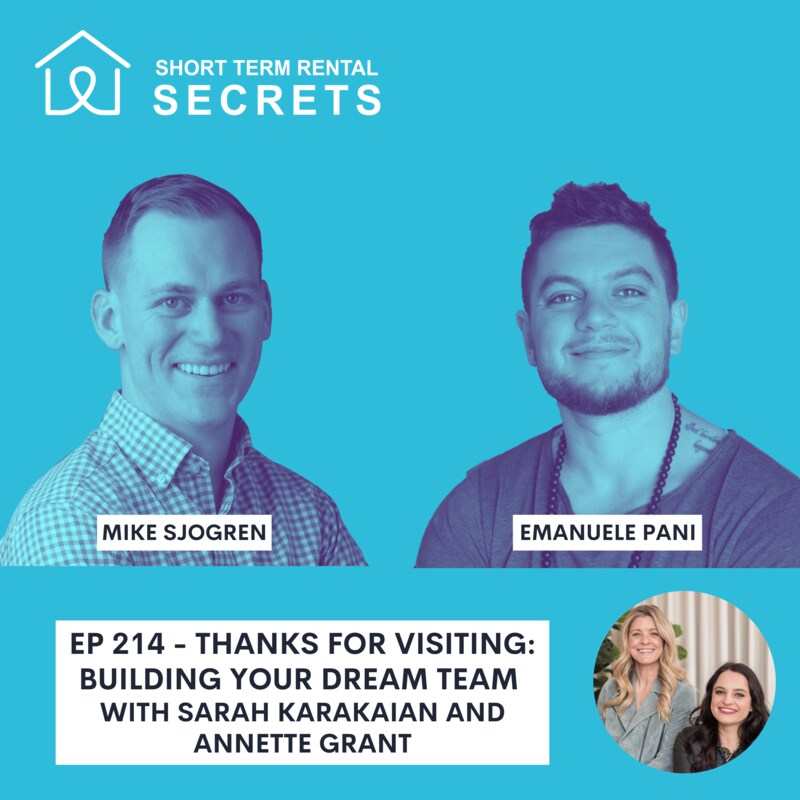 Artwork for podcast Short Term Rental Secrets Podcast