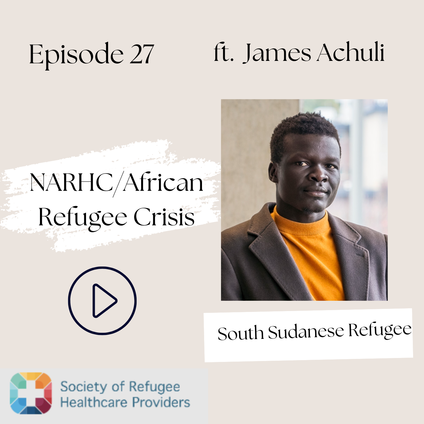 Refugee Series/Humanity Amidst Chaos: The Resilience and Determination of James Achuli, a South Sudanese Refugee (Ep 27)