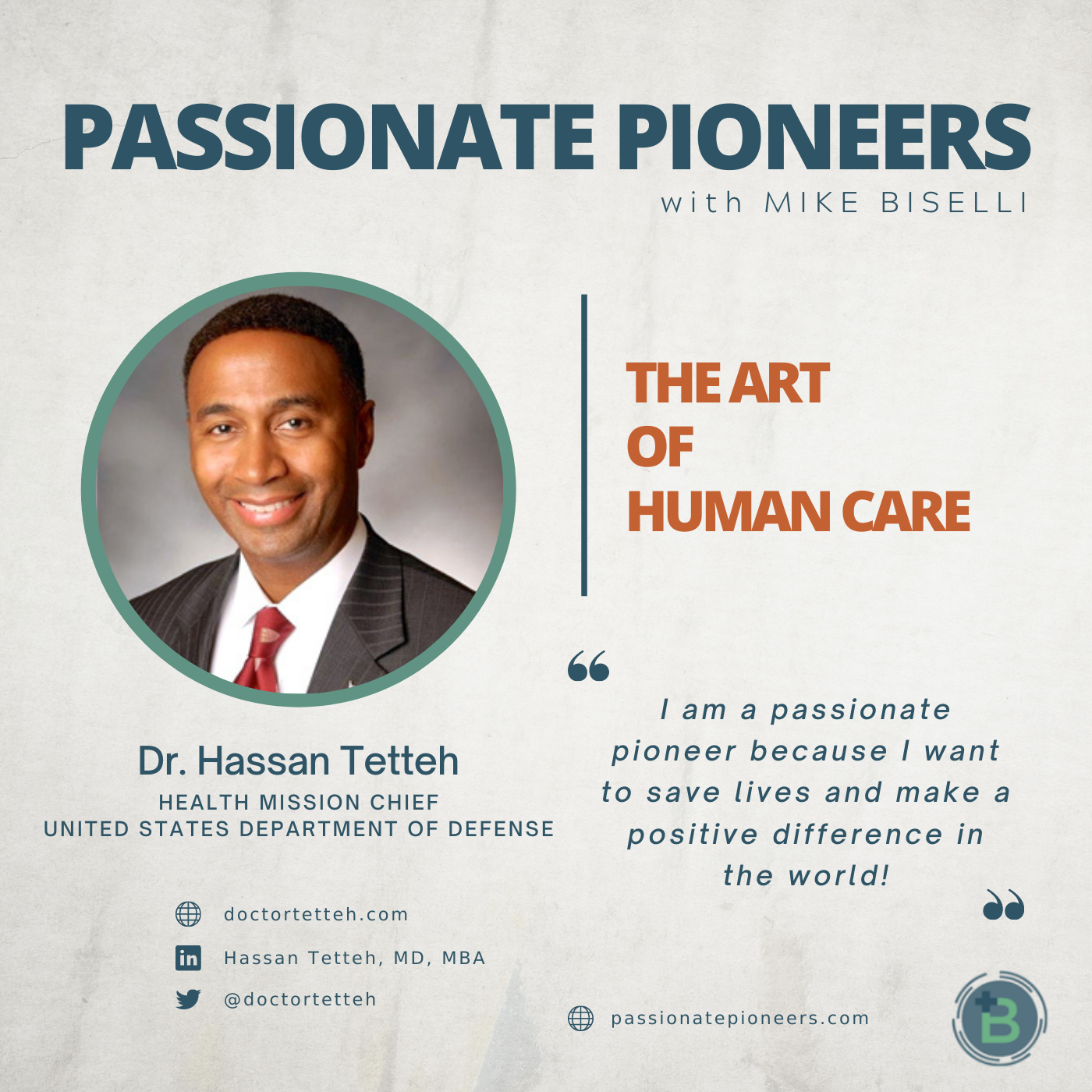 The Art of Human Care with Dr. Hassan Tetteh