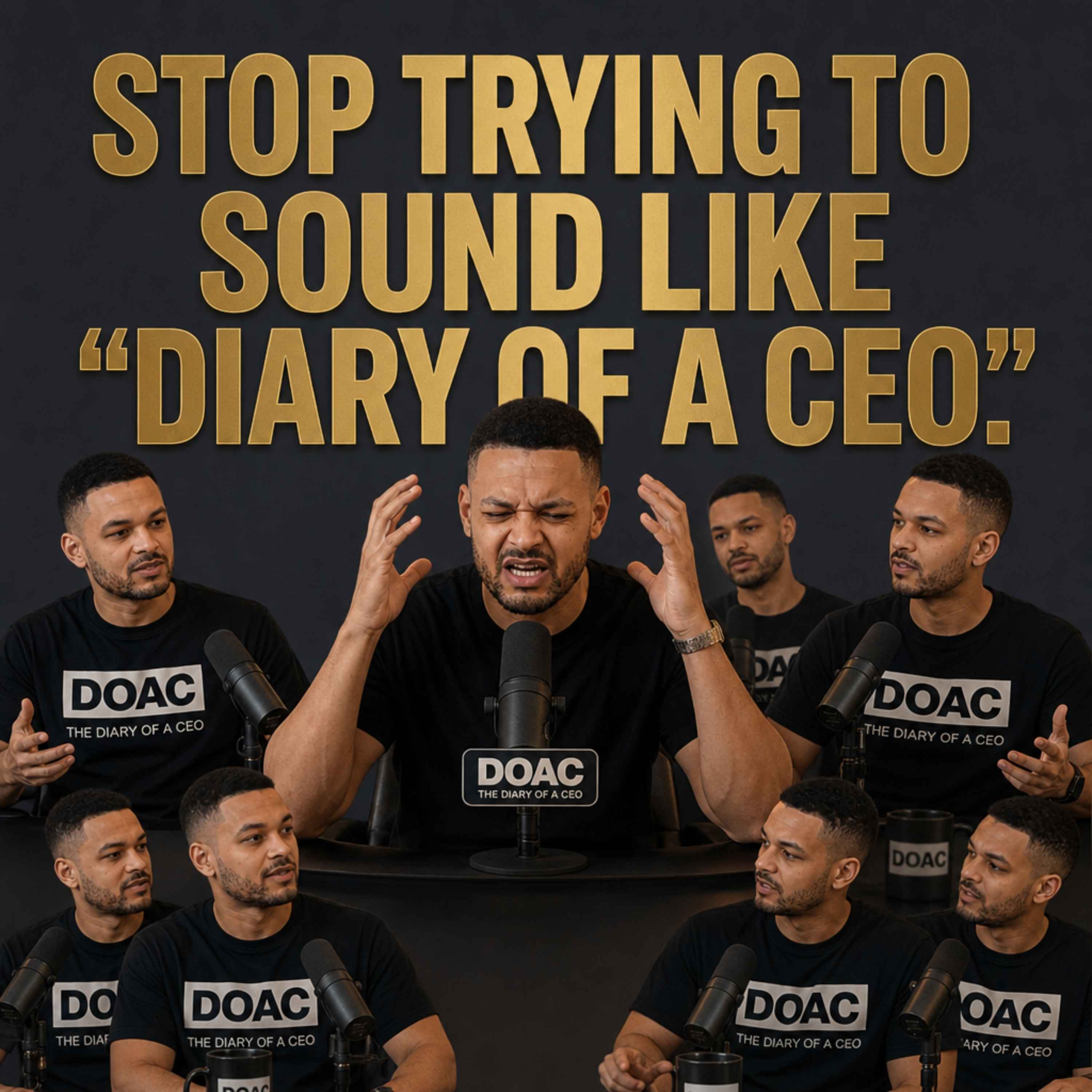 Your B2B podcast looks and sounds like Diary of a CEO. That's NOT a compliment!