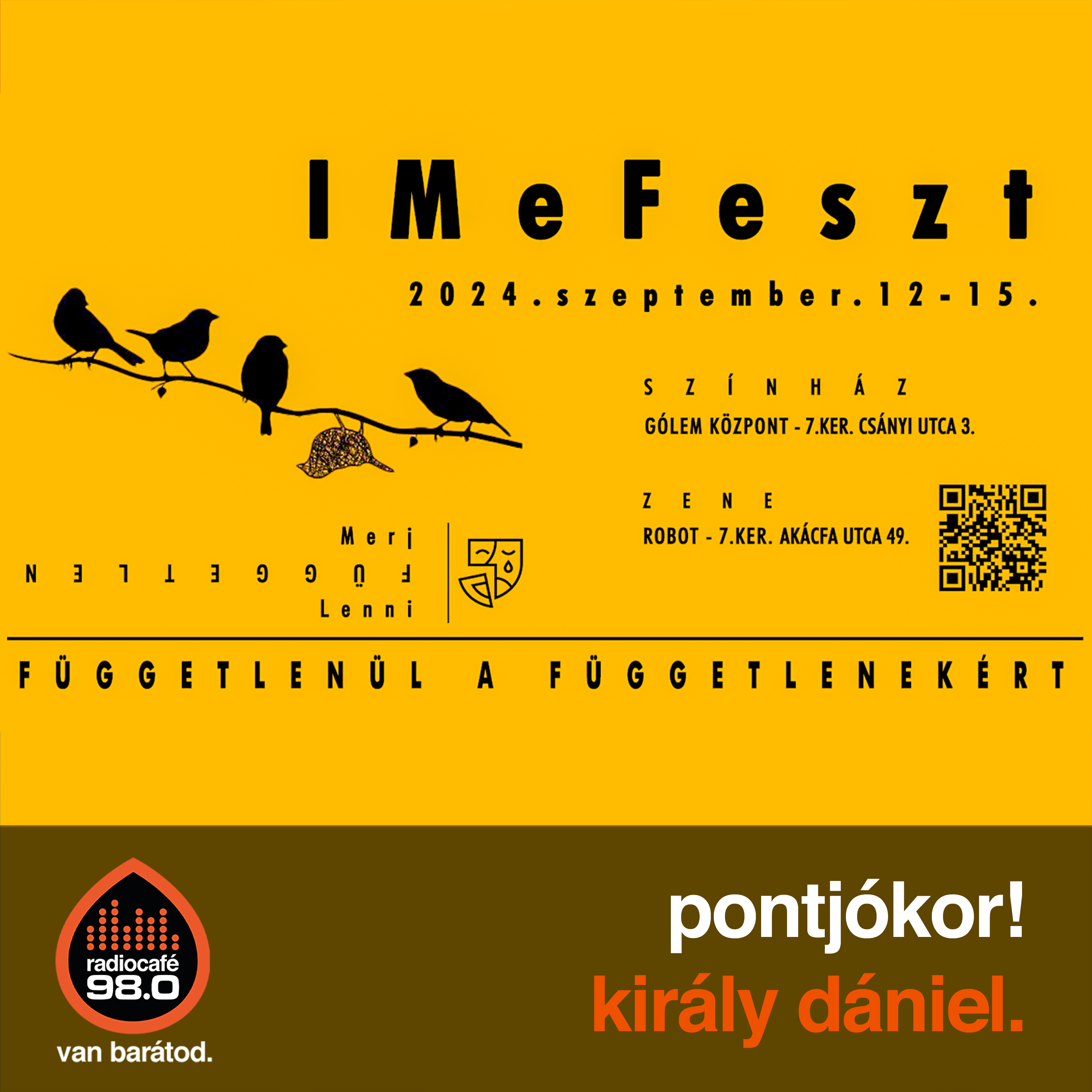 pontjókor! - Fehér Mariannal