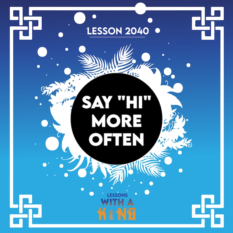 Artwork for podcast Lessons With A King