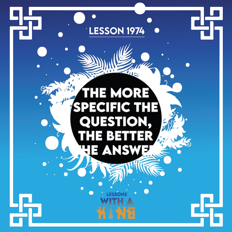 Artwork for podcast Lessons With A King