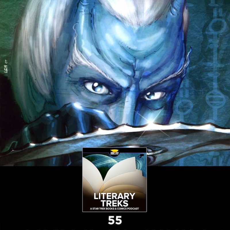 Artwork for podcast Literary Treks: A Star Trek Books and Comics Podcast