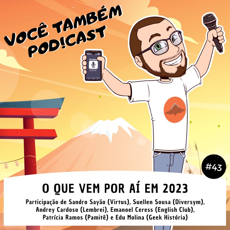 Artwork for podcast Você também Pod!
