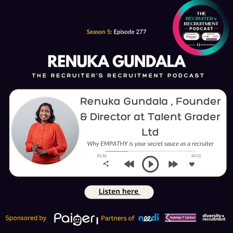 Artwork for podcast The Recruiter's Recruitment Podcast