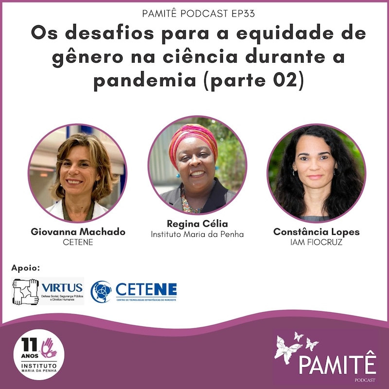 Artwork for podcast Pamitê｜Instituto Maria da Penha