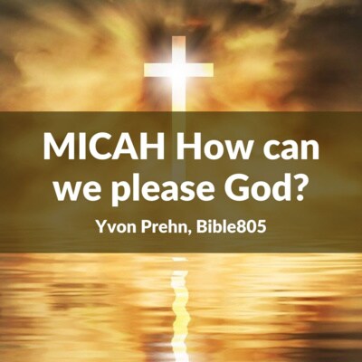 Artwork for podcast Bible805, Lessons and commentary to help you know, trust, apply, and teach the Bible
