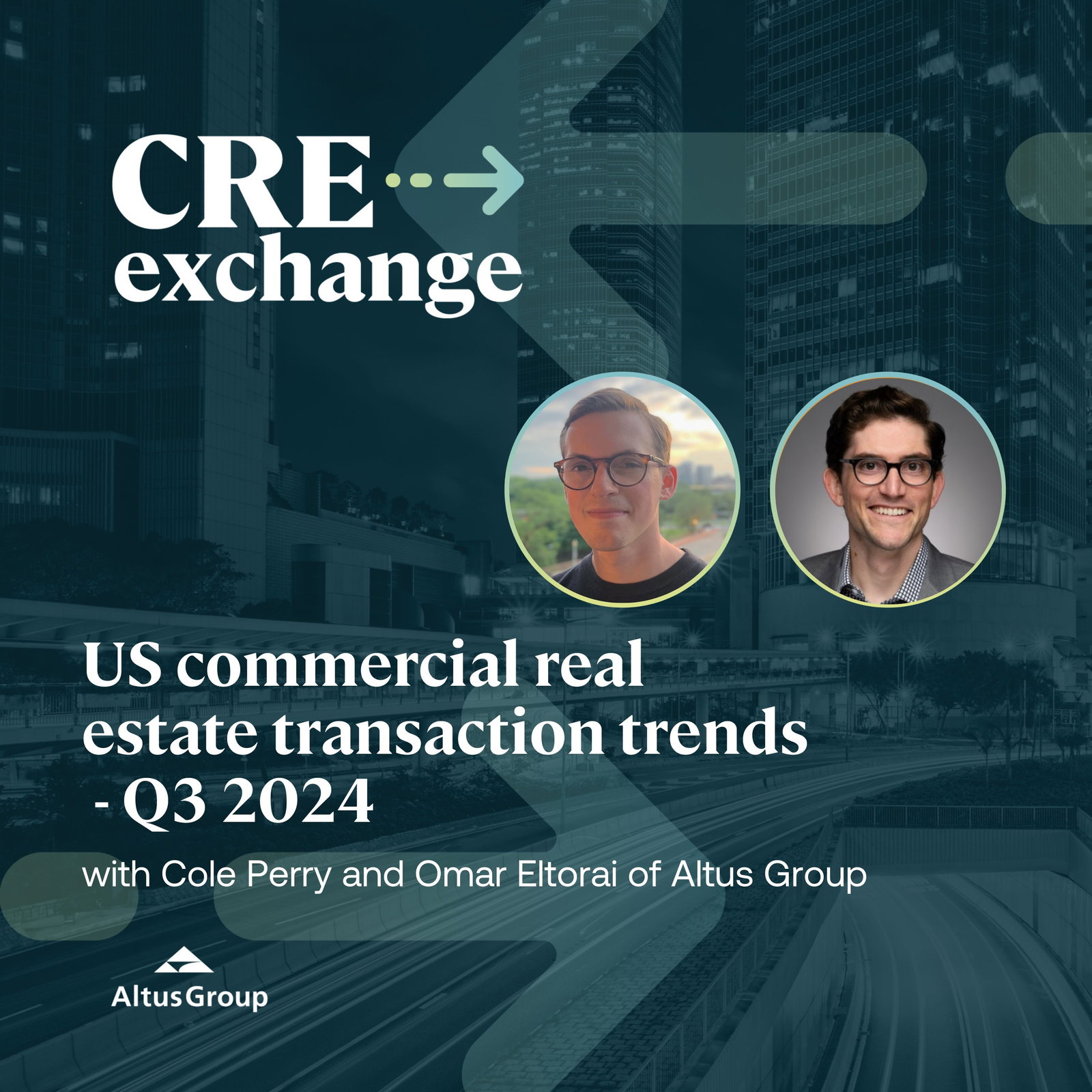 US commercial real estate transaction trends - Q3 2024 episode artwork