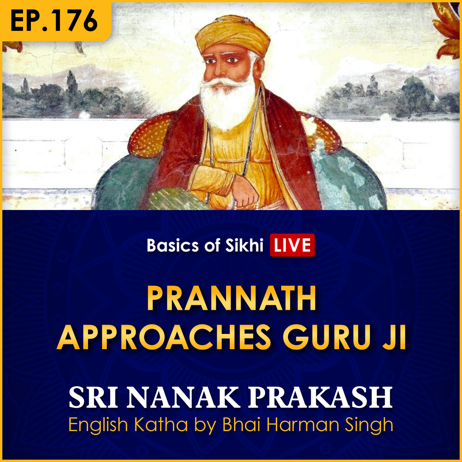 Prannath Approaches Guru Ji