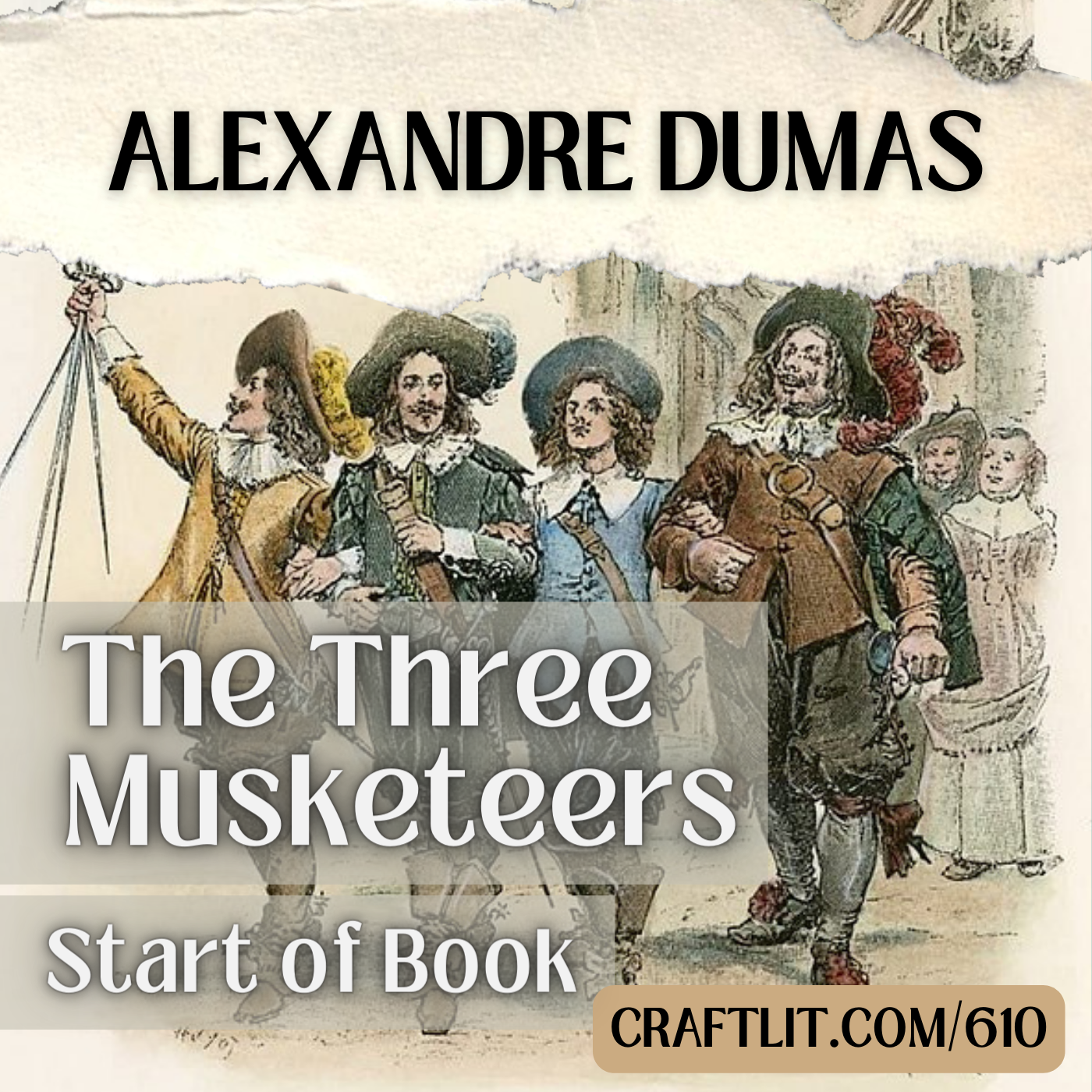 610: Preface — The Three Musketeers (Start of Book) episode artwork