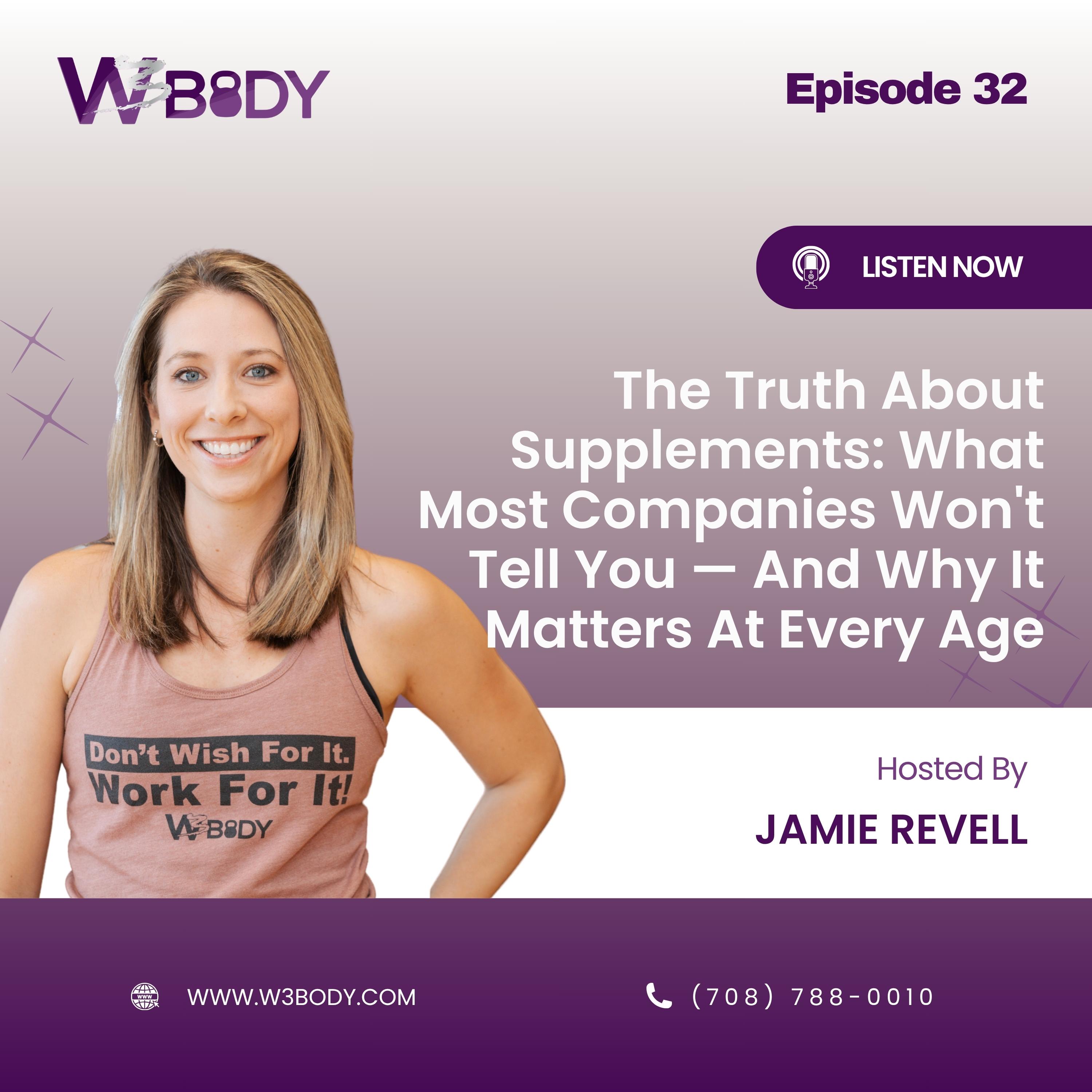 The Truth About Supplements: What Most Companies Won’t Tell You — And Why It Matters At Every Age
