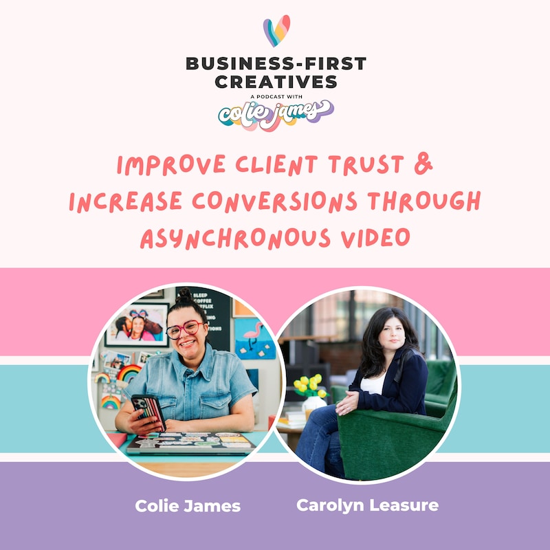 Artwork for podcast Business-First Creatives