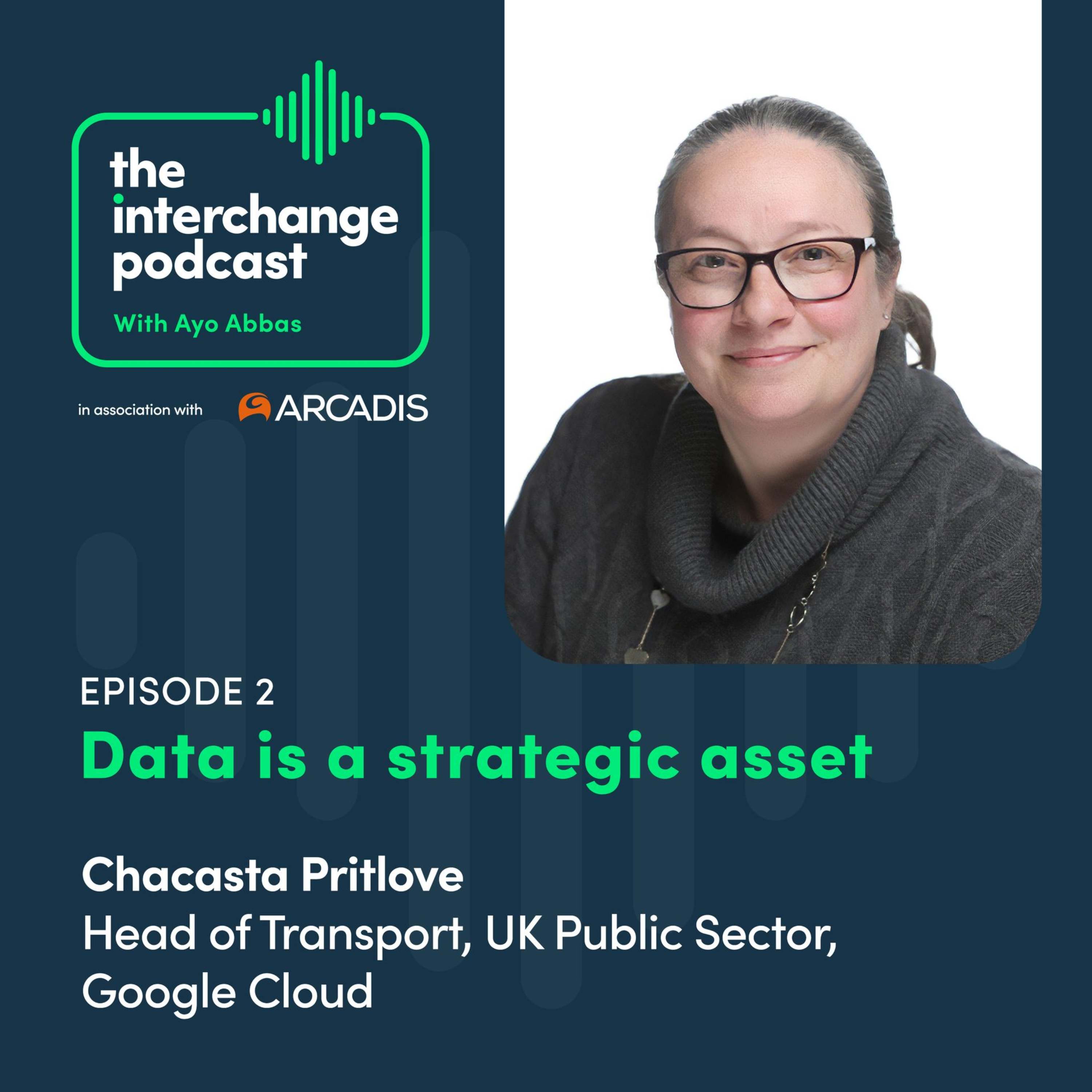 Data is a strategic asset with Chacasta Pritlove, Google Cloud episode artwork