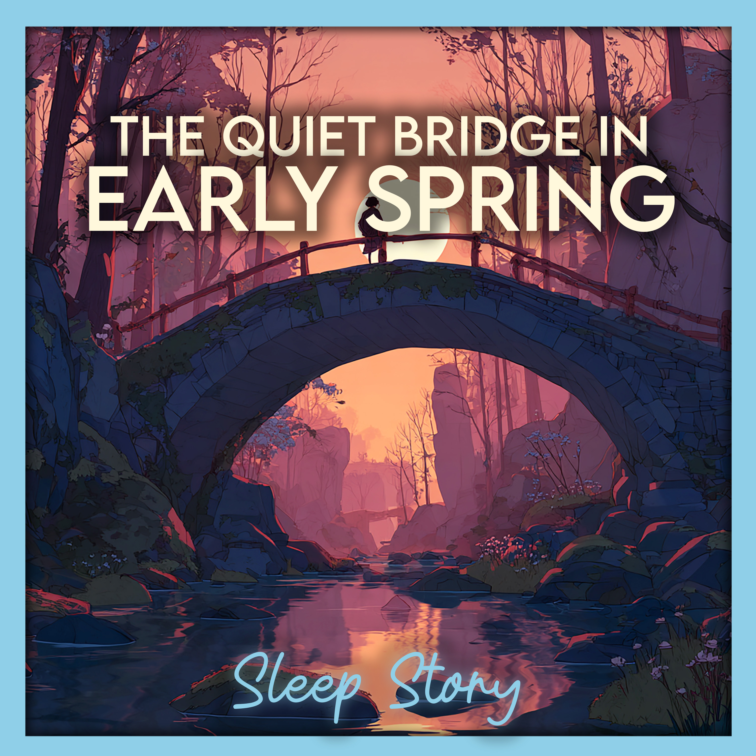 The Quiet Bridge in Early Spring | Sleep Story for Adults, Bedtime Story for Grown Ups, Deep Relaxation ASMR