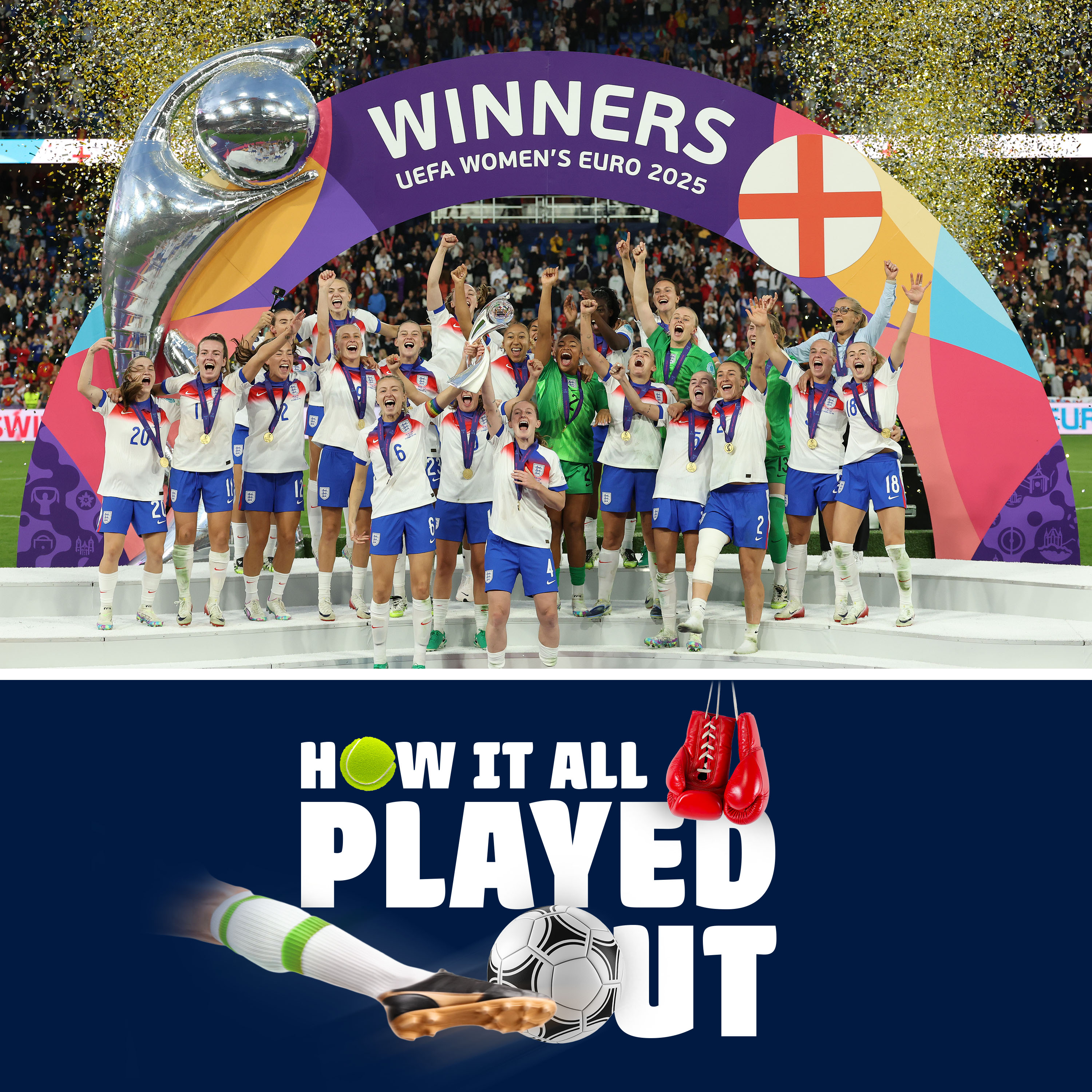 EMERGENCY EPISODE: ENGLAND'S LIONESSES WIN EURO 2025
