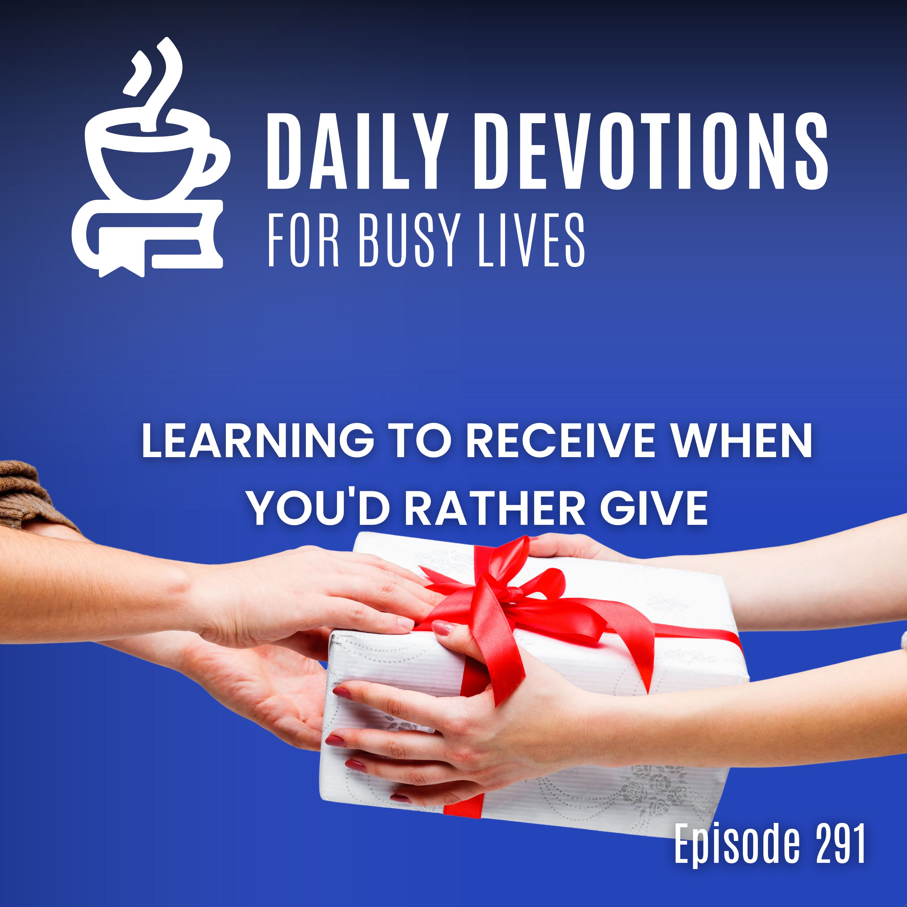 Learning to Receive When You'd Rather Give
