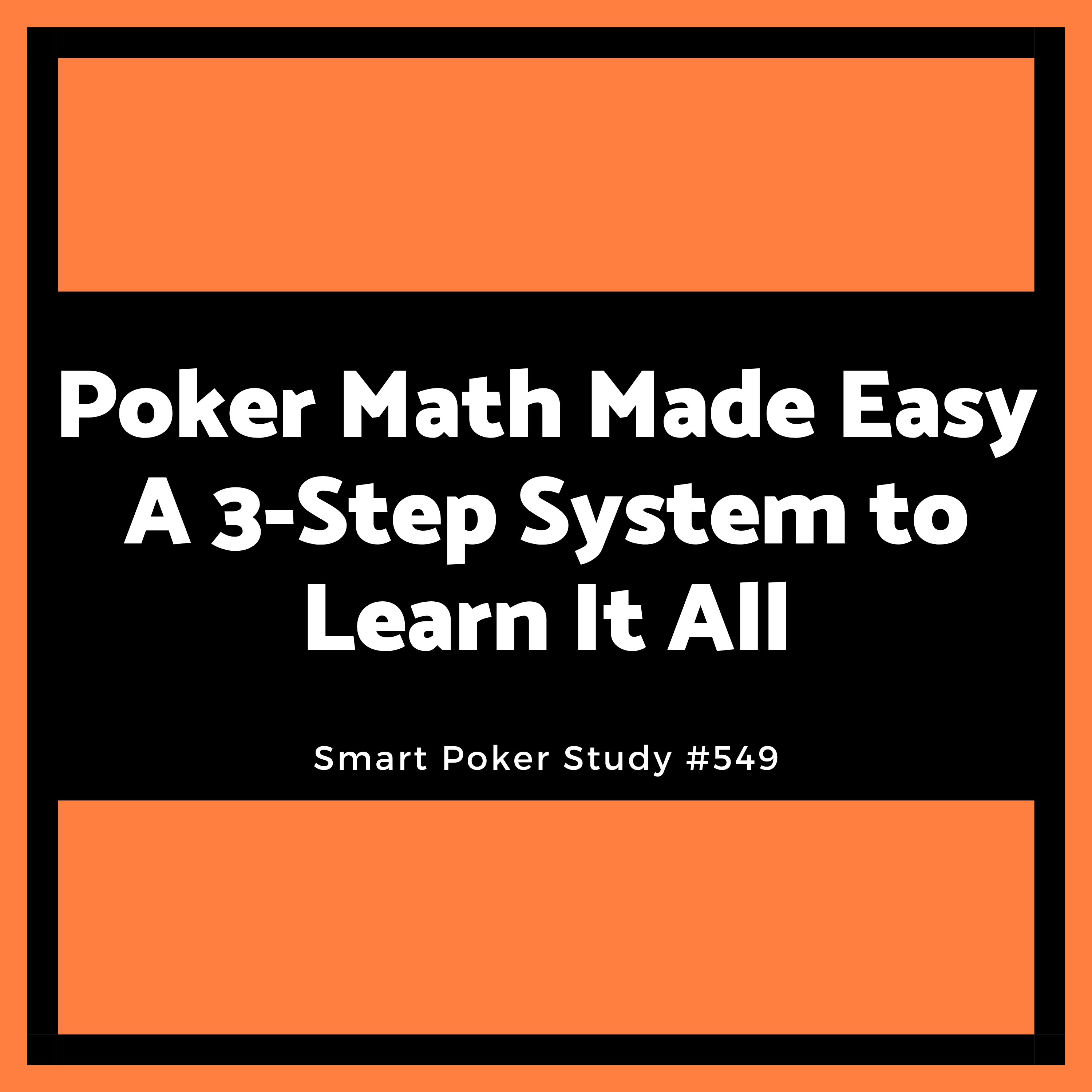 Struggling With Poker Math? Try This Simple Guide! #549