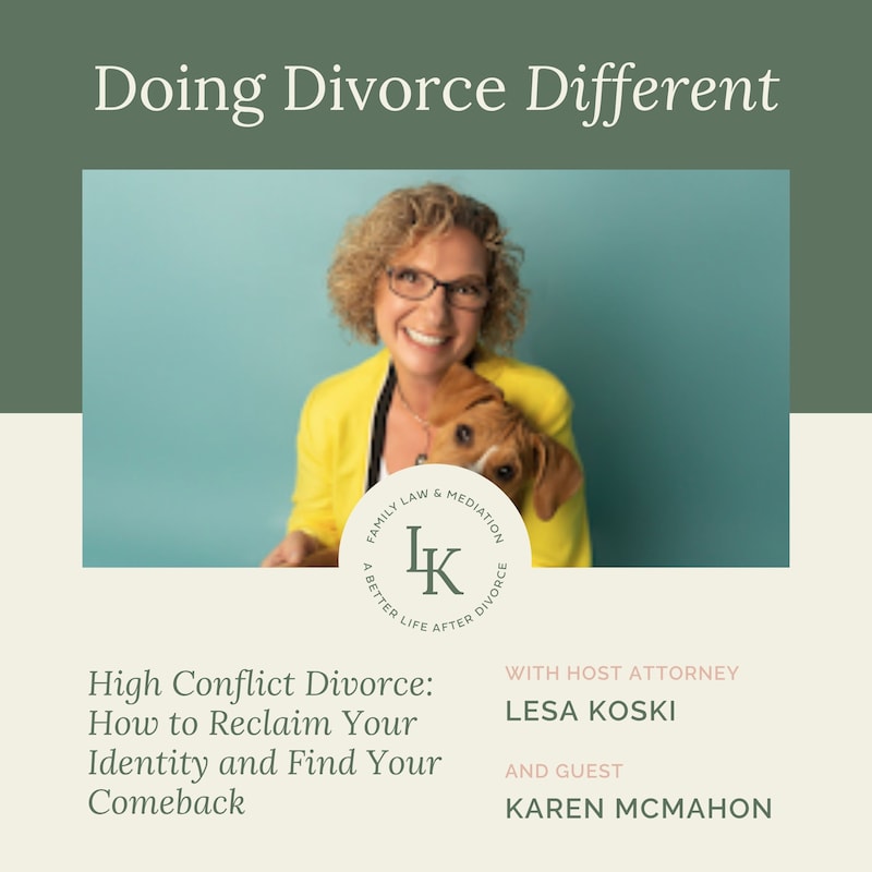 Artwork for podcast Doing Divorce Different with Lesa Koski