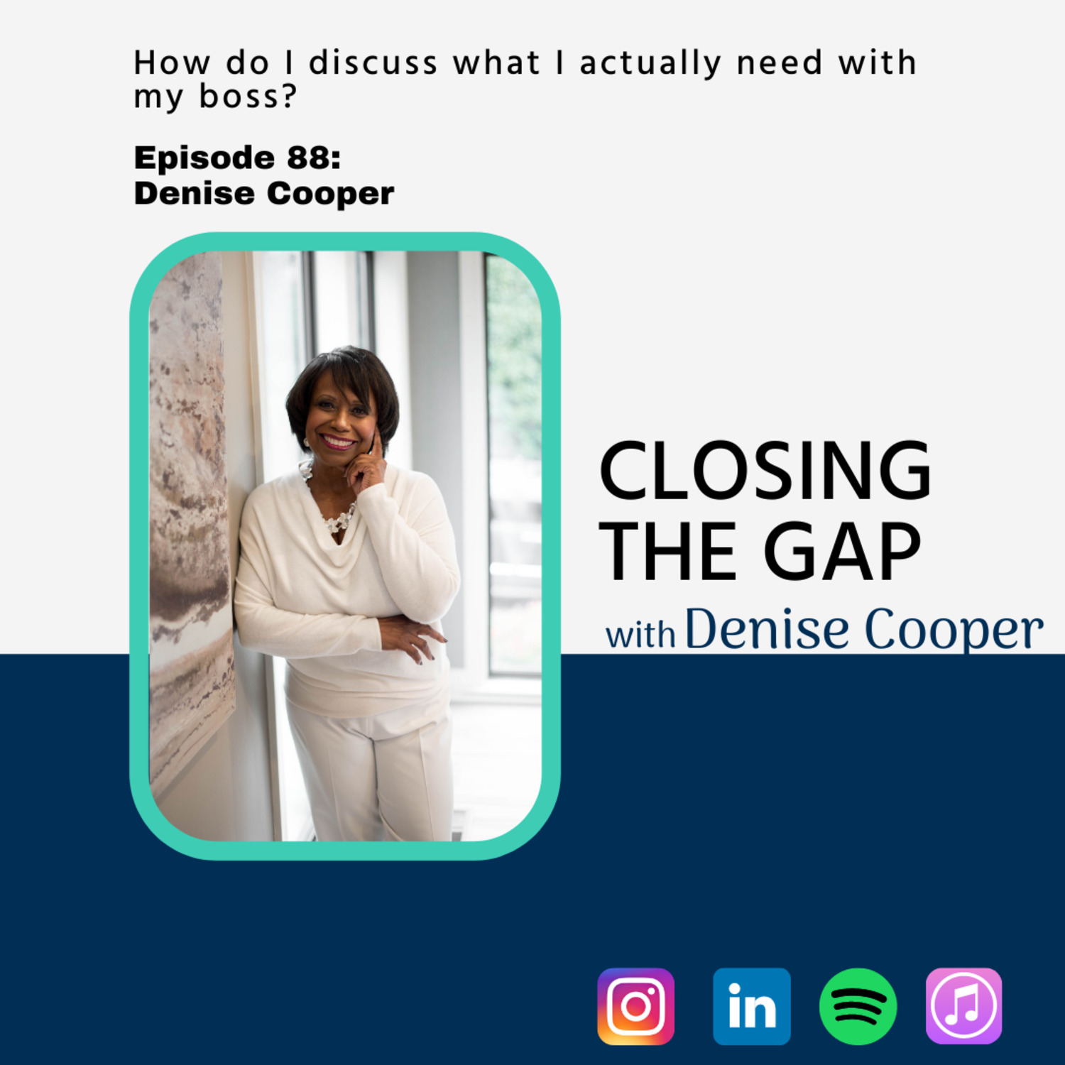 Artwork for podcast Closing the Gap with Denise Cooper