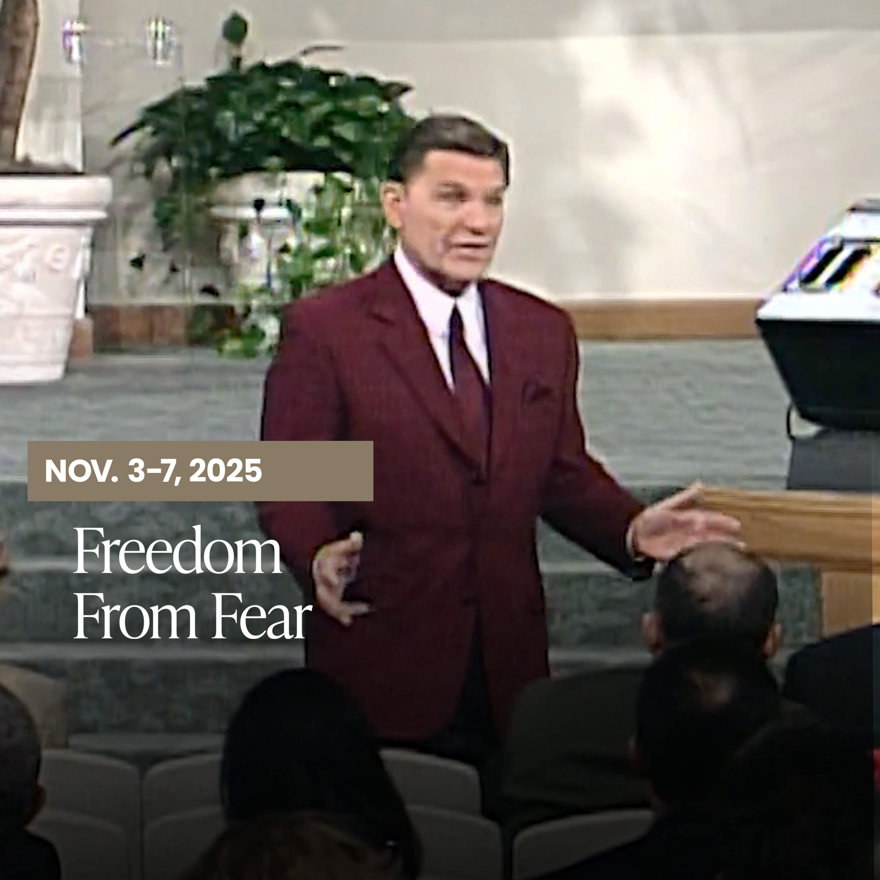 Overcome Fear by Having Faith In God’s WORD 11/4