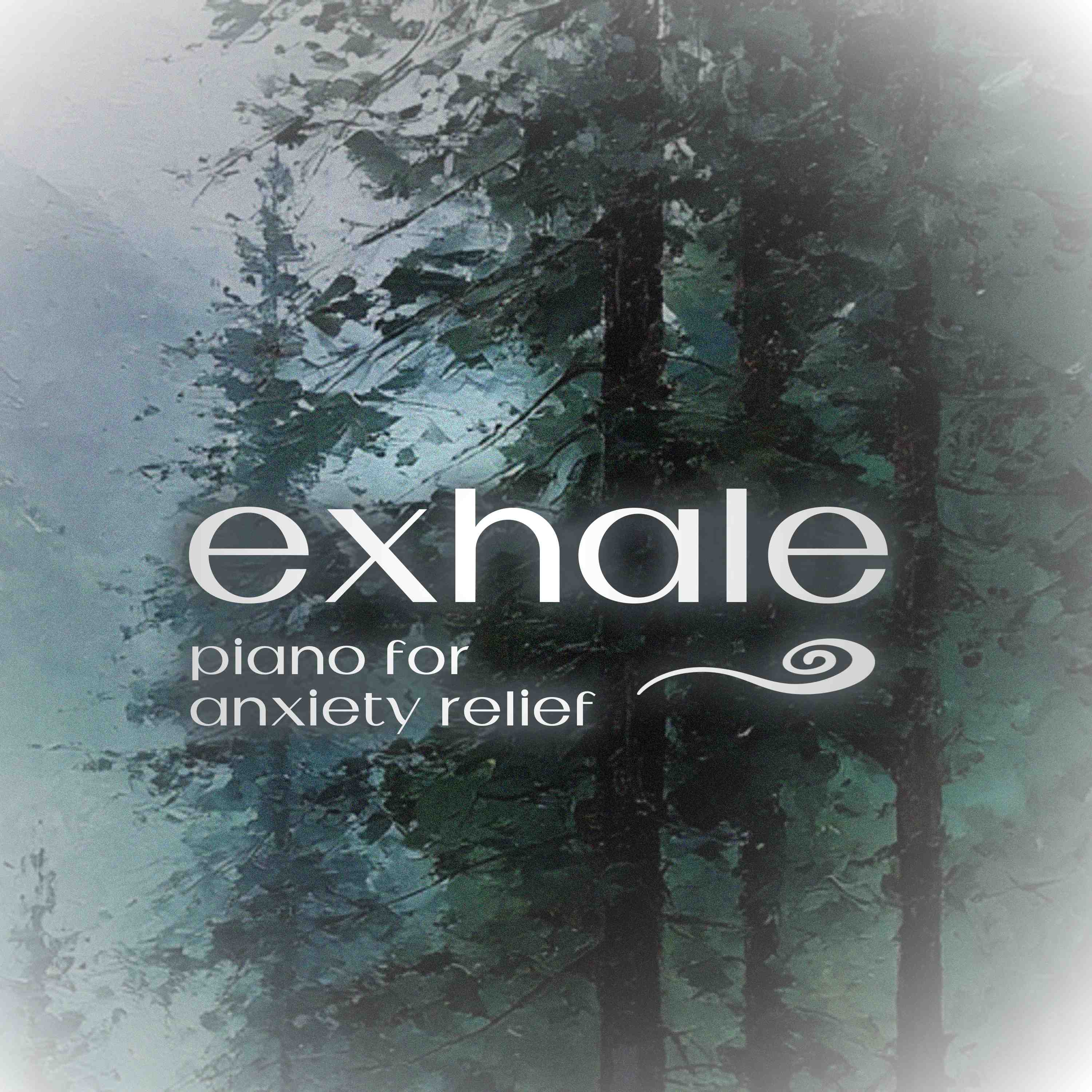 Exhale Piano for Anxiety Relief with Gentle Rain - 2 Hours - "Mount Moon"