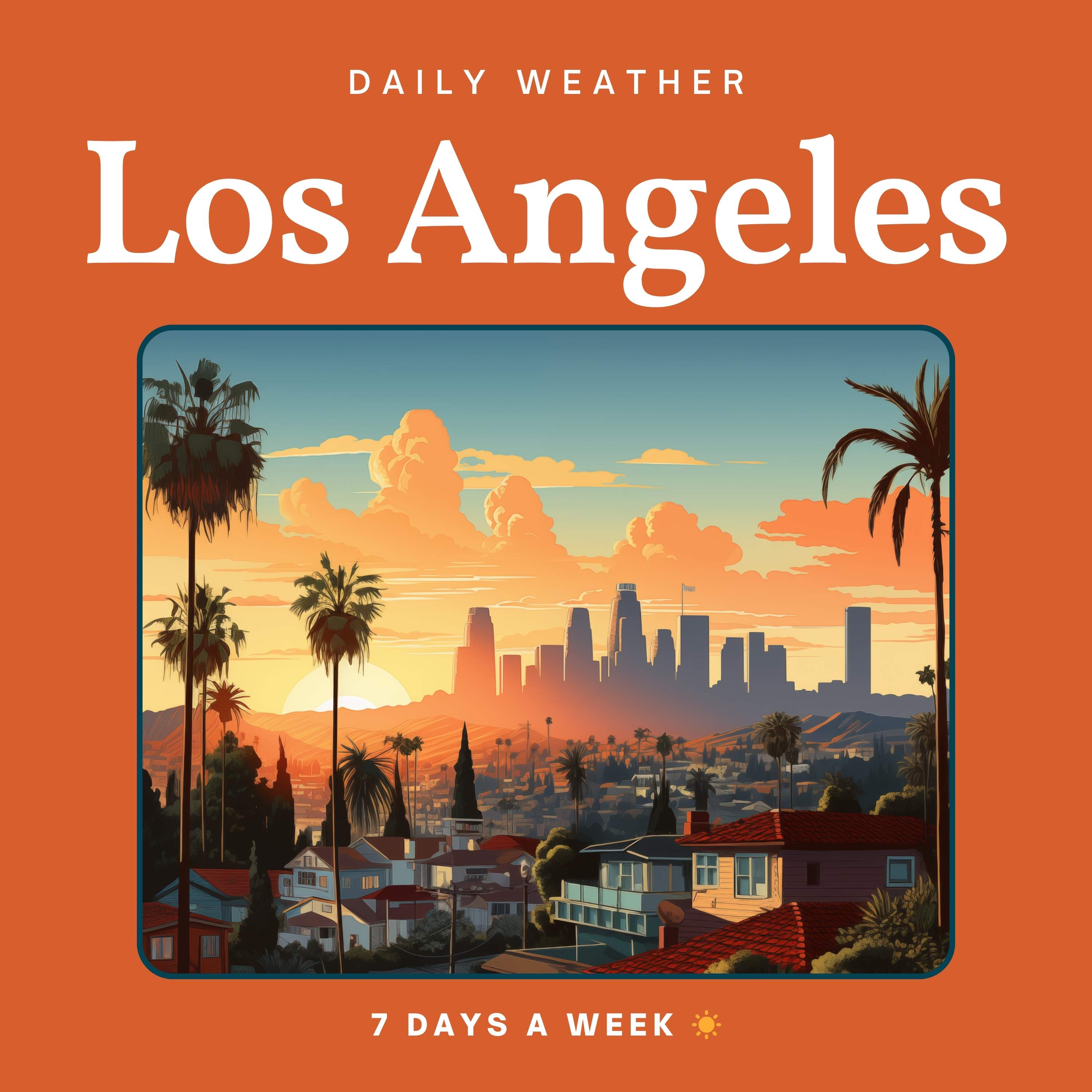 Artwork for Los Angeles Weather Daily
