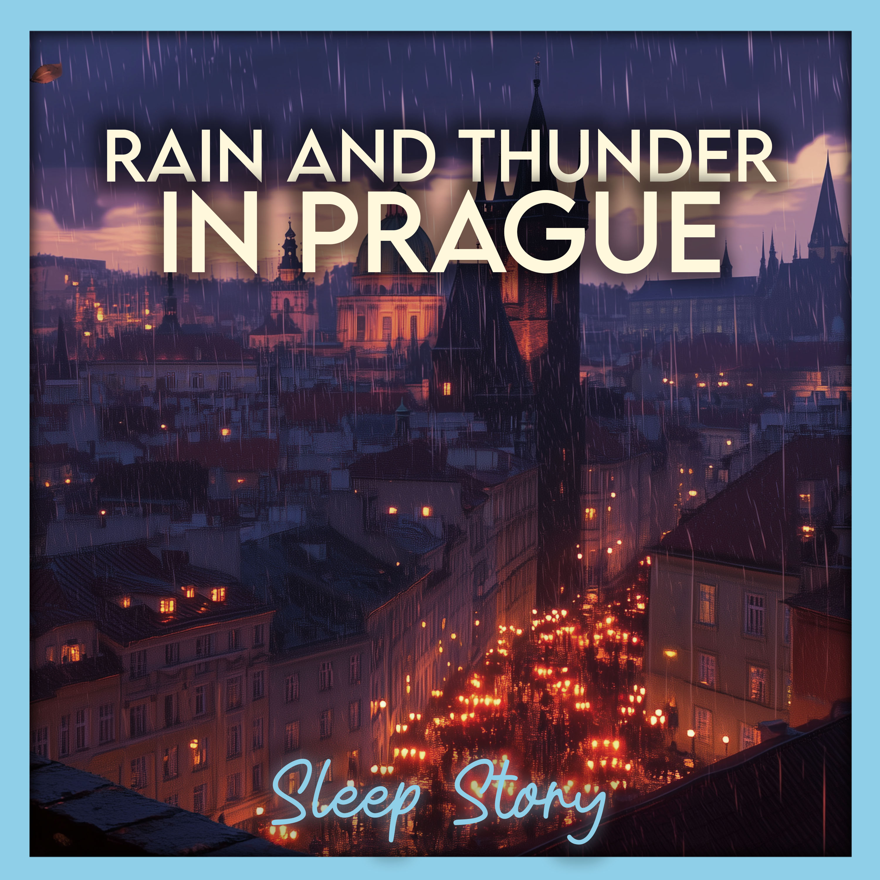 Summer Rainstorm: Cozy Evening with Thunder and Candles in Prague