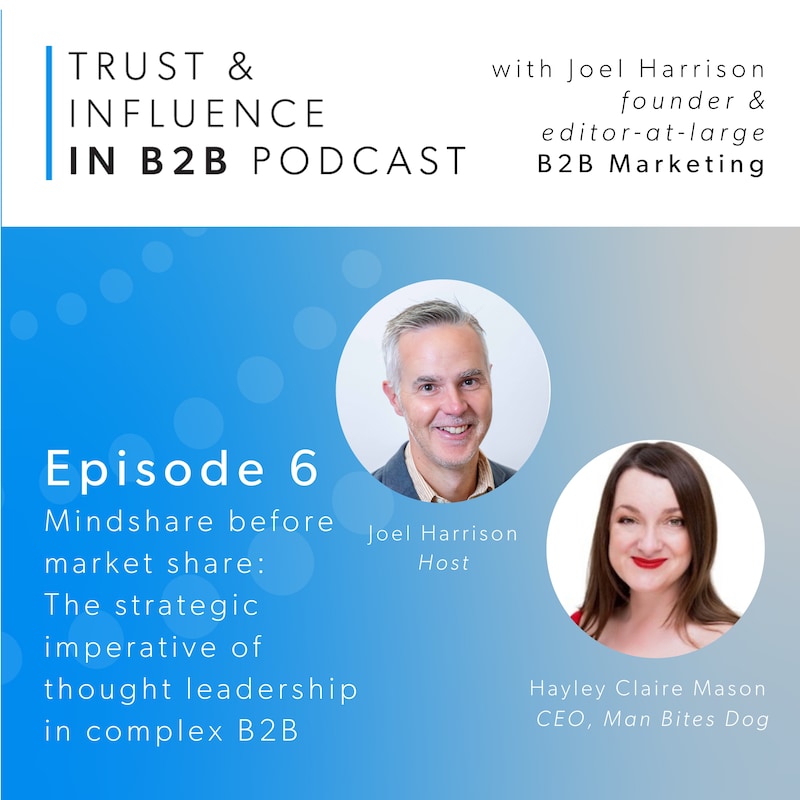 Artwork for podcast Trust & Influence in B2B