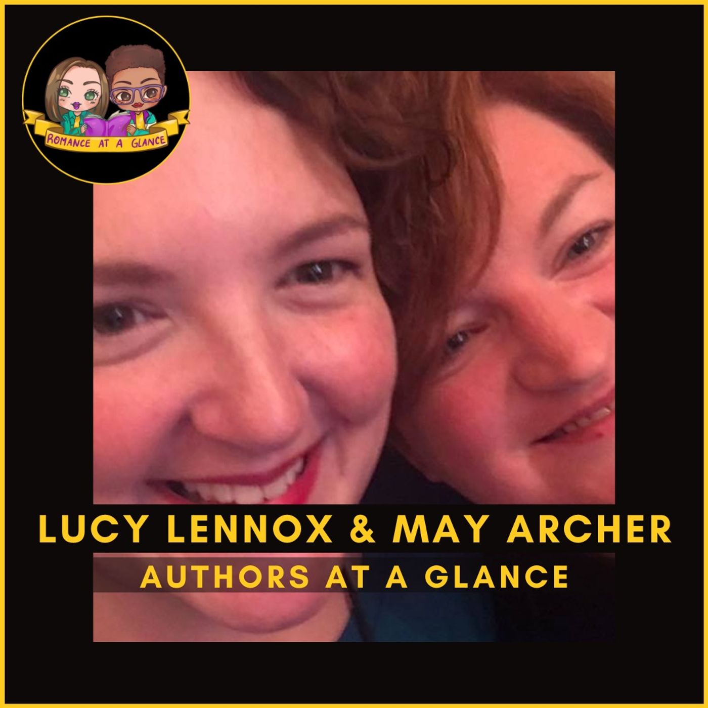 Lucy Lennox and May Archer | Authors at a Glance episode artwork