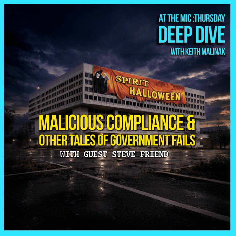 Artwork for podcast At The Mic With Keith Malinak