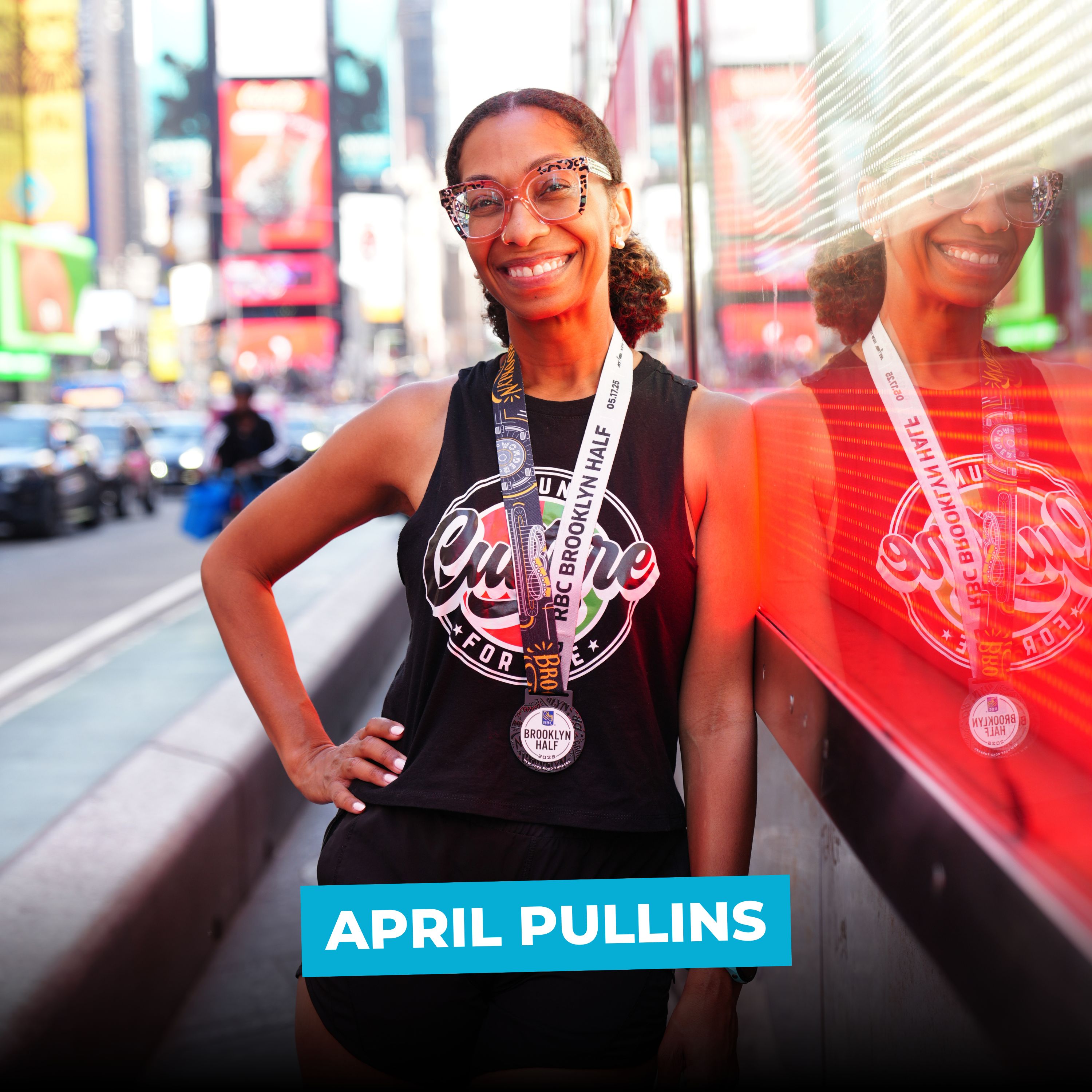 Finding Light in Every Step: April Pullins’ Journey Through Running and Entrepreneurship
