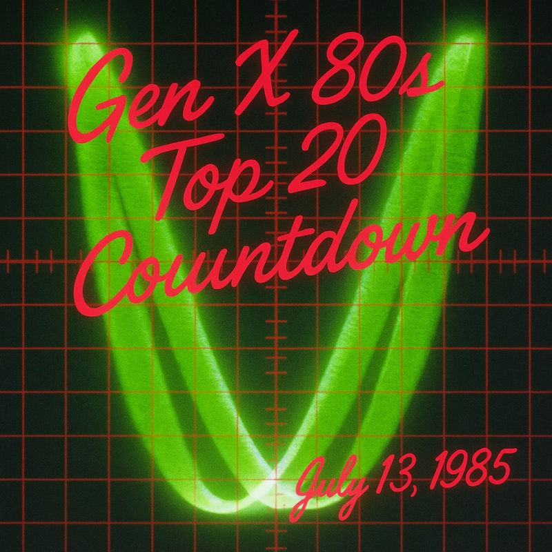 Artwork for podcast Gen X 80s Top 20 Countdown