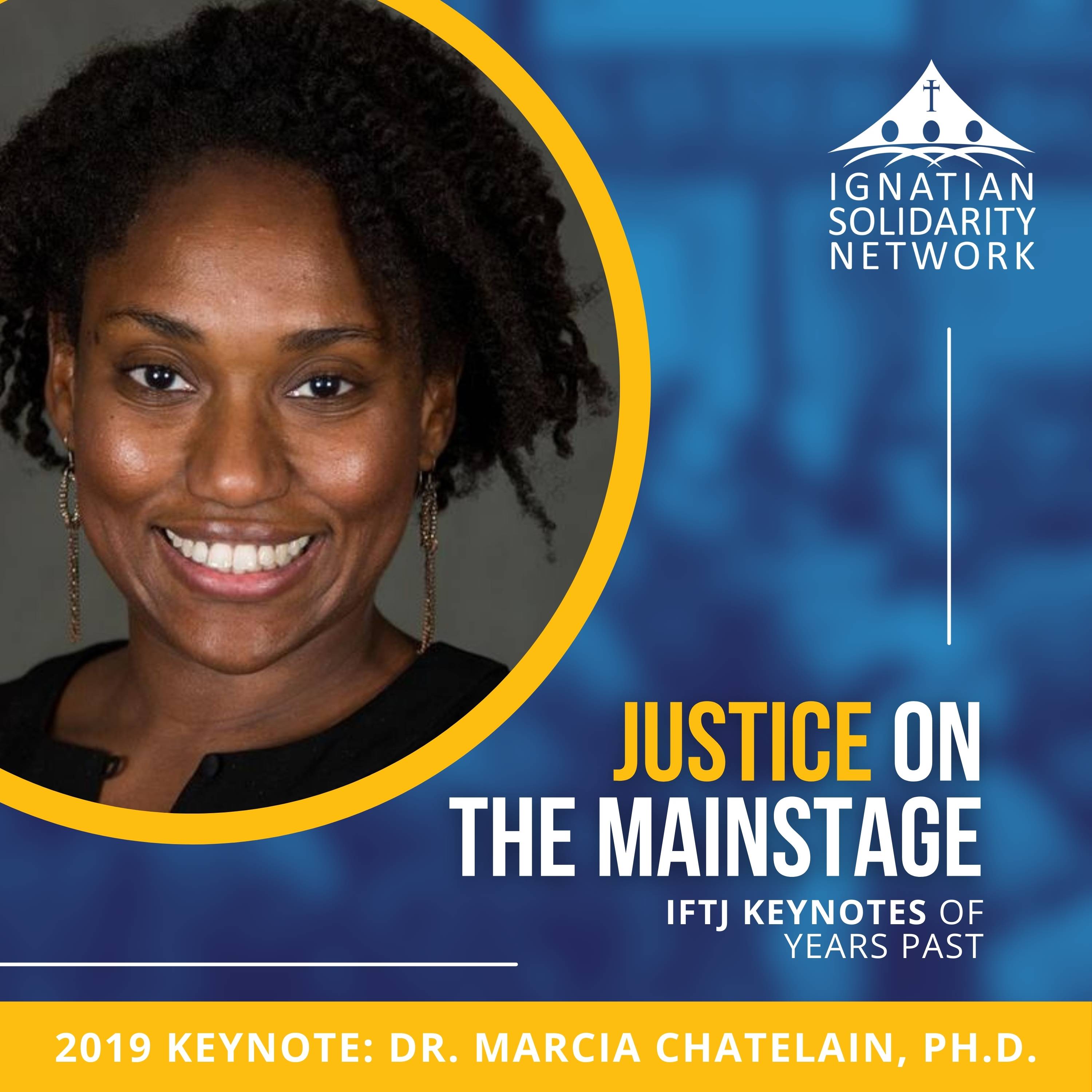 Dr. Marcia Chatelain, Ph.D. | IFTJ 2019 Keynote Speaker episode artwork