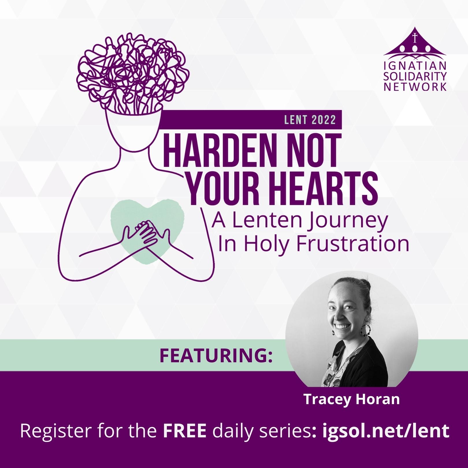 Artwork for podcast Harden Not Your Hearts: A Lenten Journey in Holy Frustration