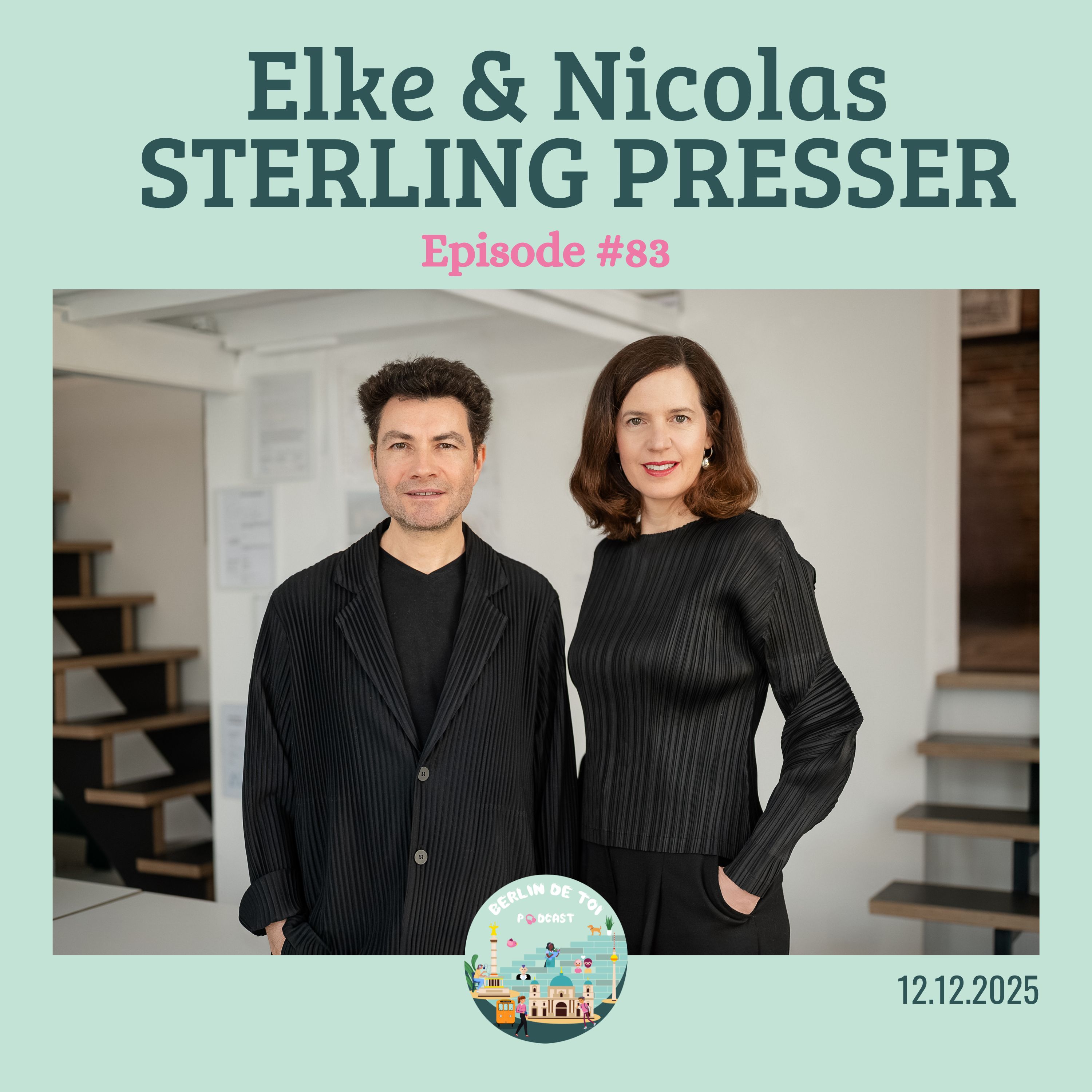 [🇬🇧#83] Crafting between disciplines with Architects + Engineers, Elke and Nicolas / STERLING PRESSER