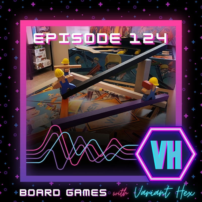 Artwork for podcast BOARD GAMES with Variant Hex