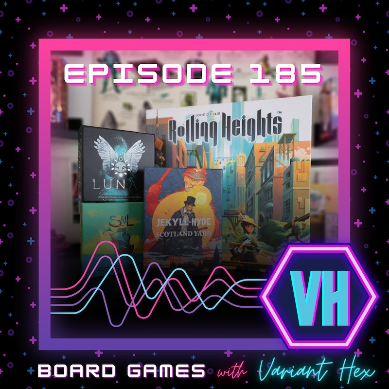 Artwork for podcast BOARD GAMES with Variant Hex