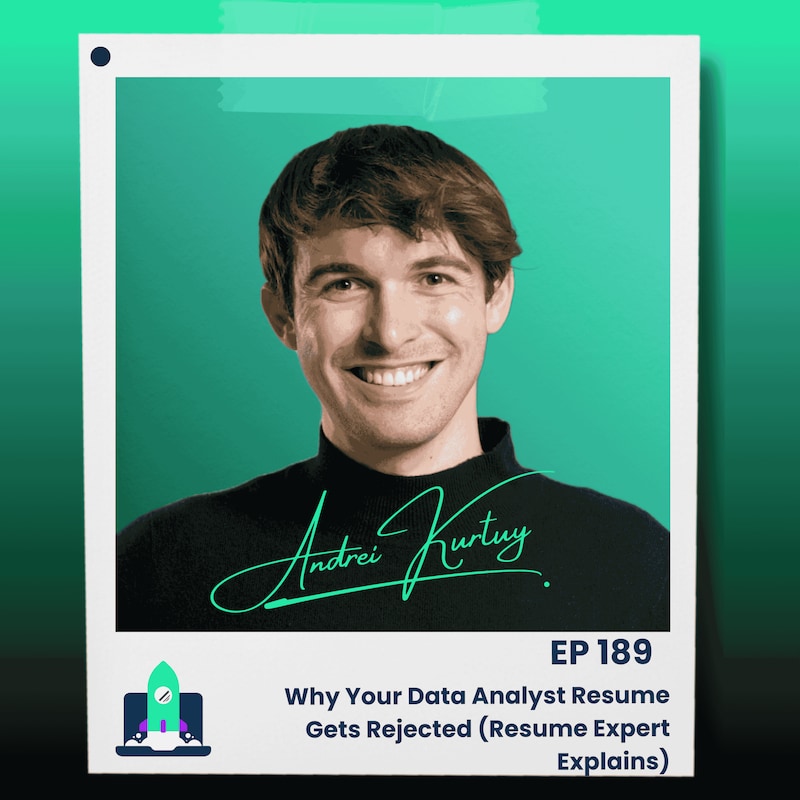Artwork for podcast Data Career Podcast: Helping You Land a Data Analyst Job FAST