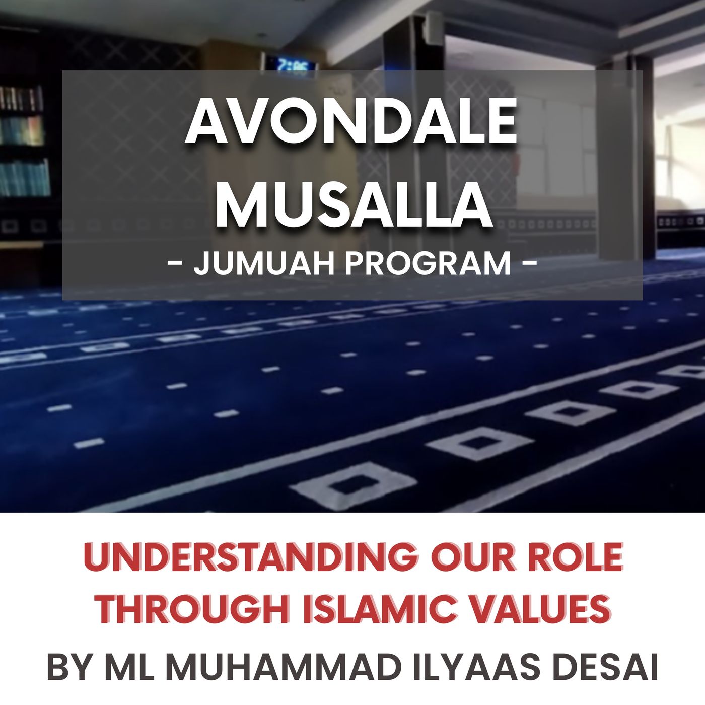 Understanding our role through Islamic values by ML Ilyaas Desai