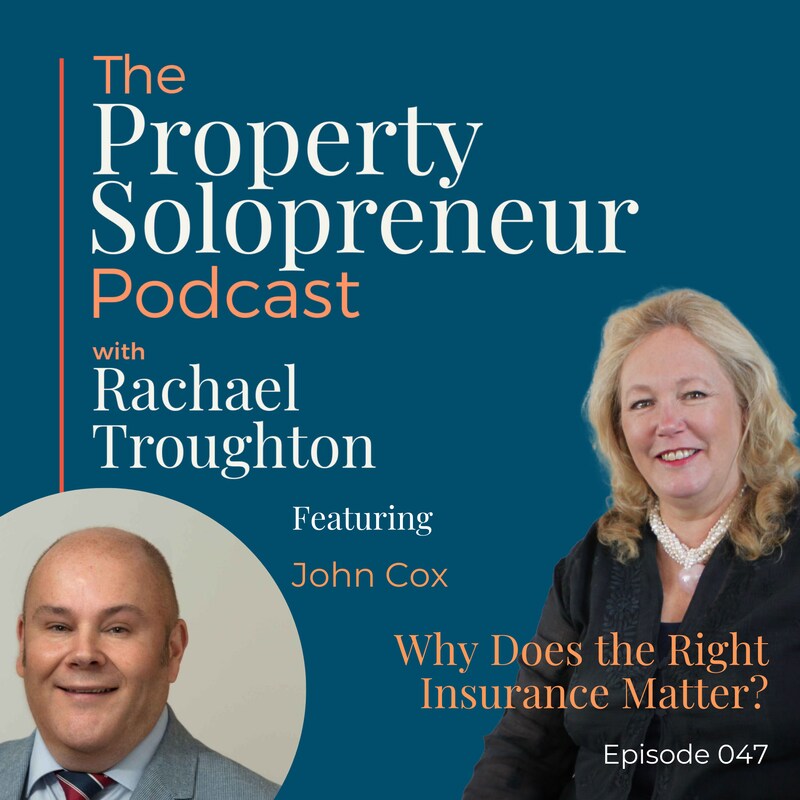 Artwork for podcast Property Solopreneur with Rachael Troughton