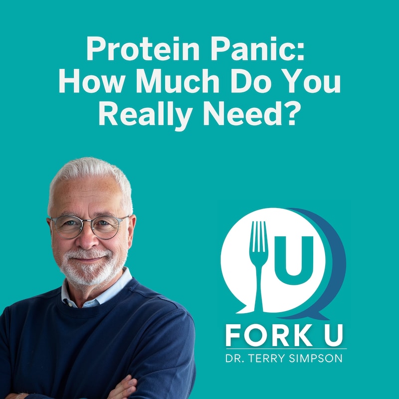 Artwork for podcast Fork U with Dr. Terry Simpson