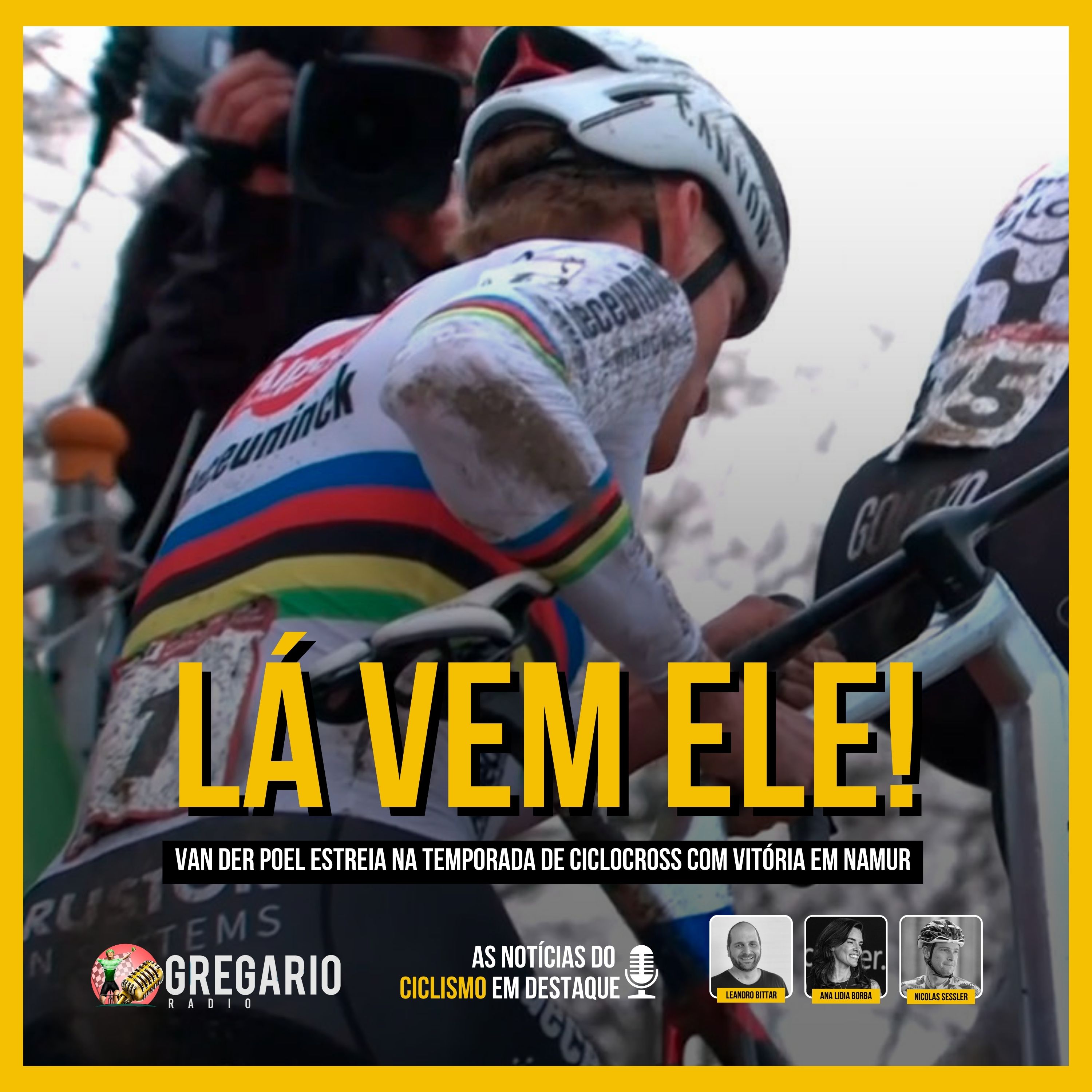 RADIO - Van der Poel daquele jeito: volta com vitória no Ciclocross