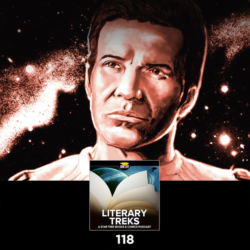 Artwork for podcast Literary Treks: A Star Trek Books and Comics Podcast